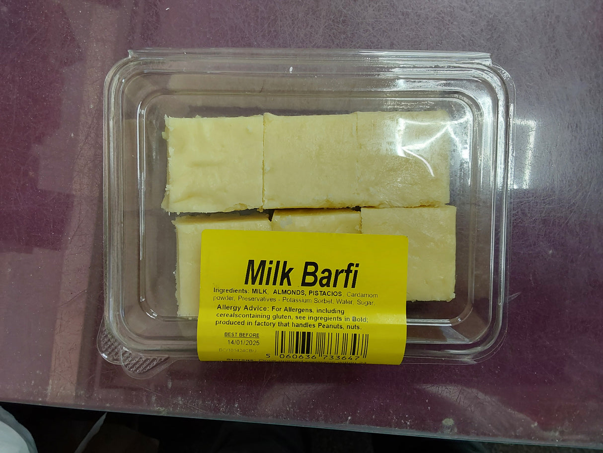 Milk barfi