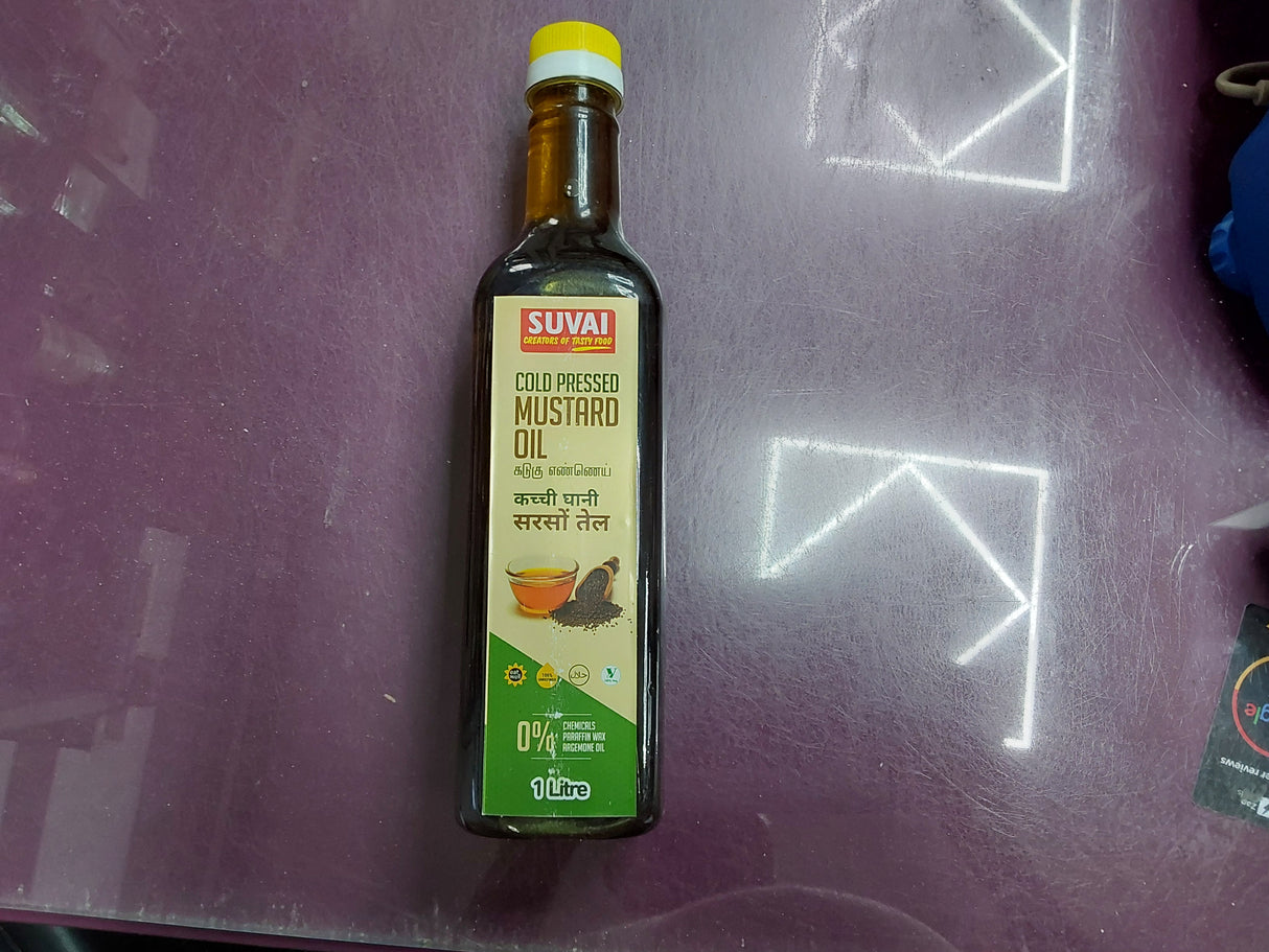 Suvai cold pressed mustard oil 1lt