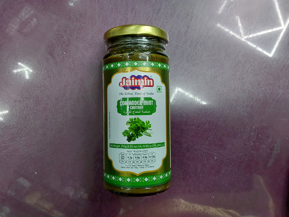 Jaimin coriander mint chutney 250g