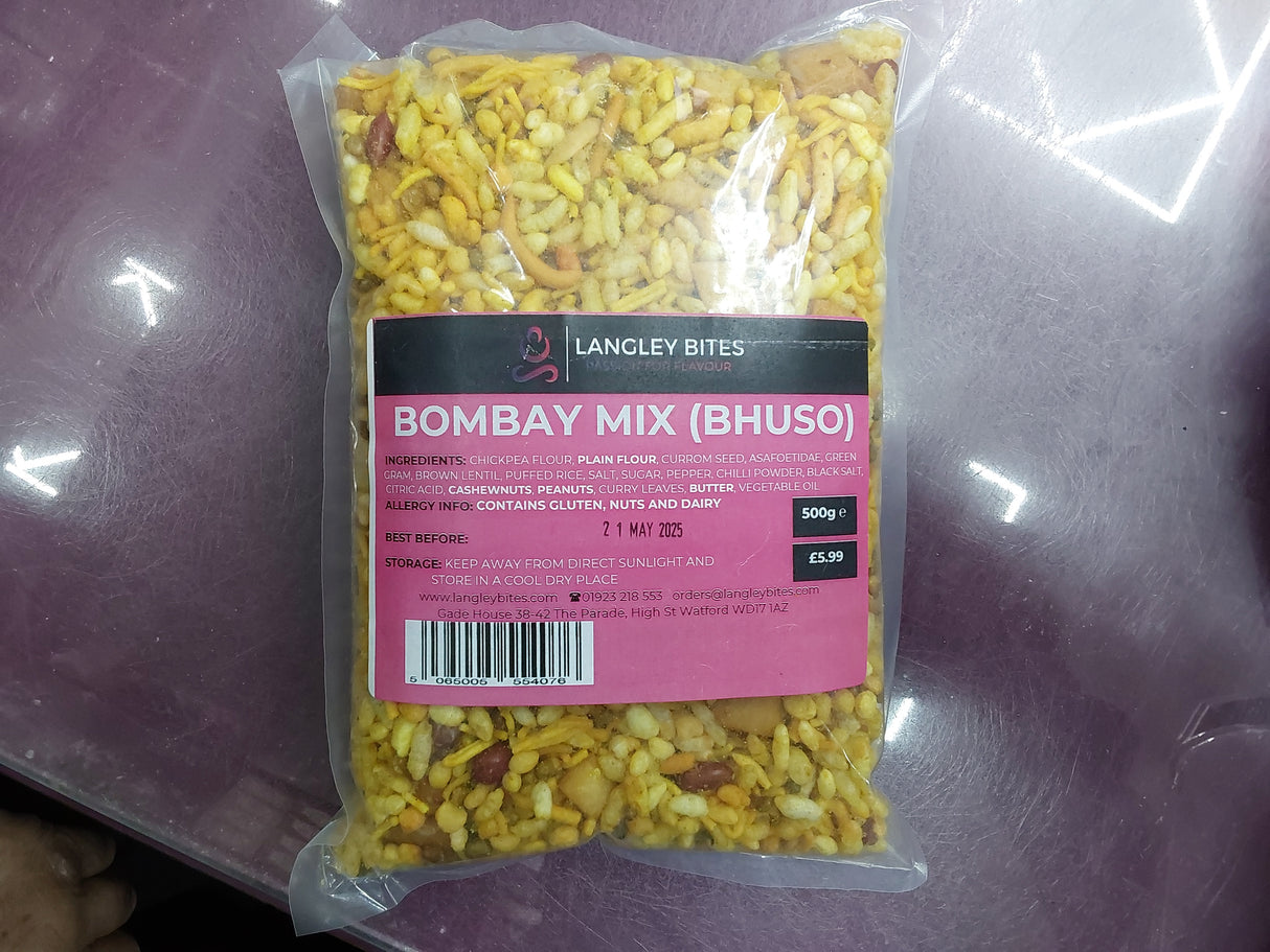 Langley bites bombay mix (bhuso) 500g