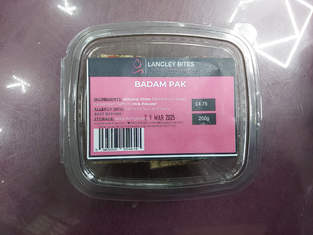 Langley bites badam pak 250g