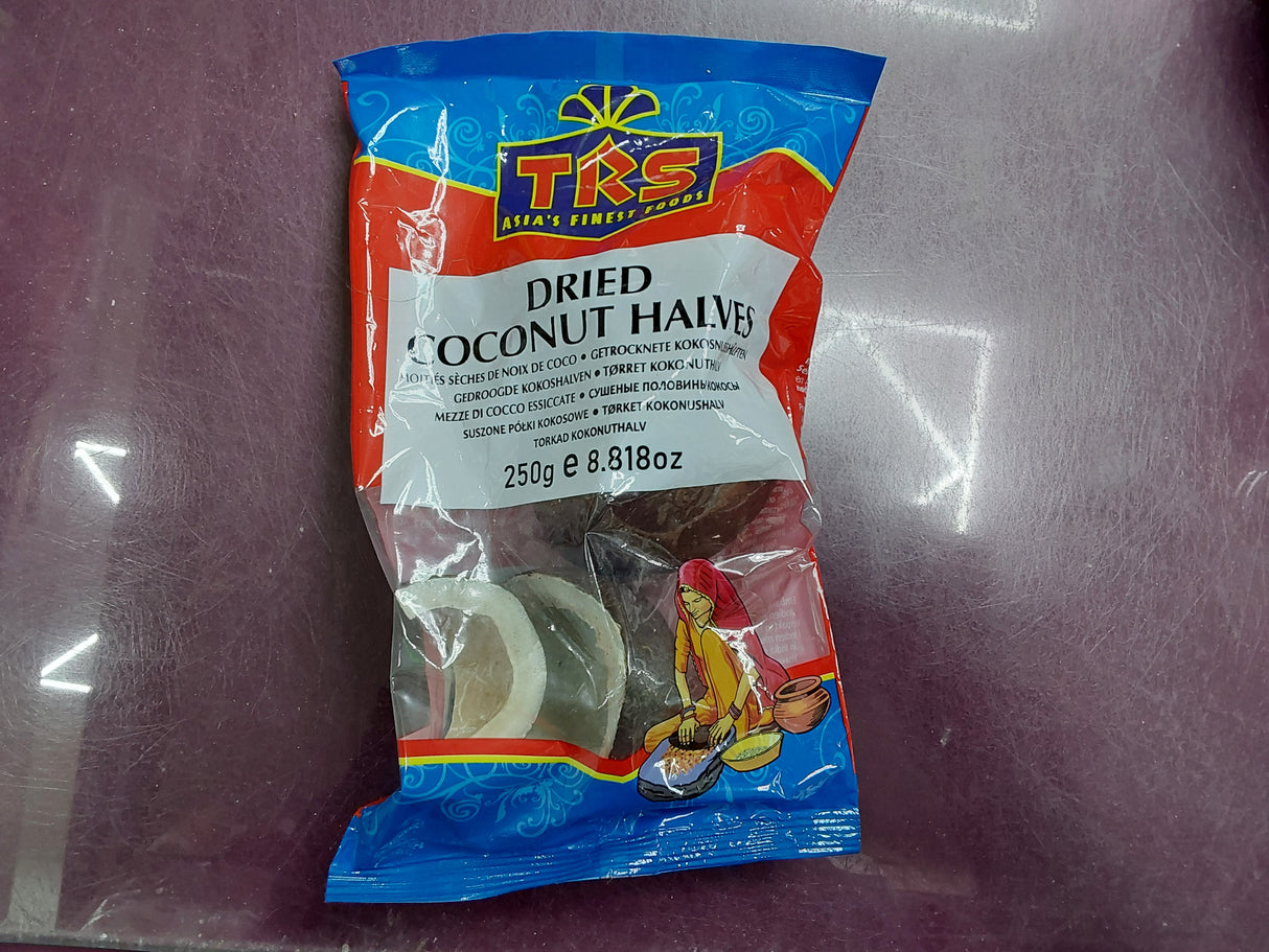 Trs dried coconut halves 250g