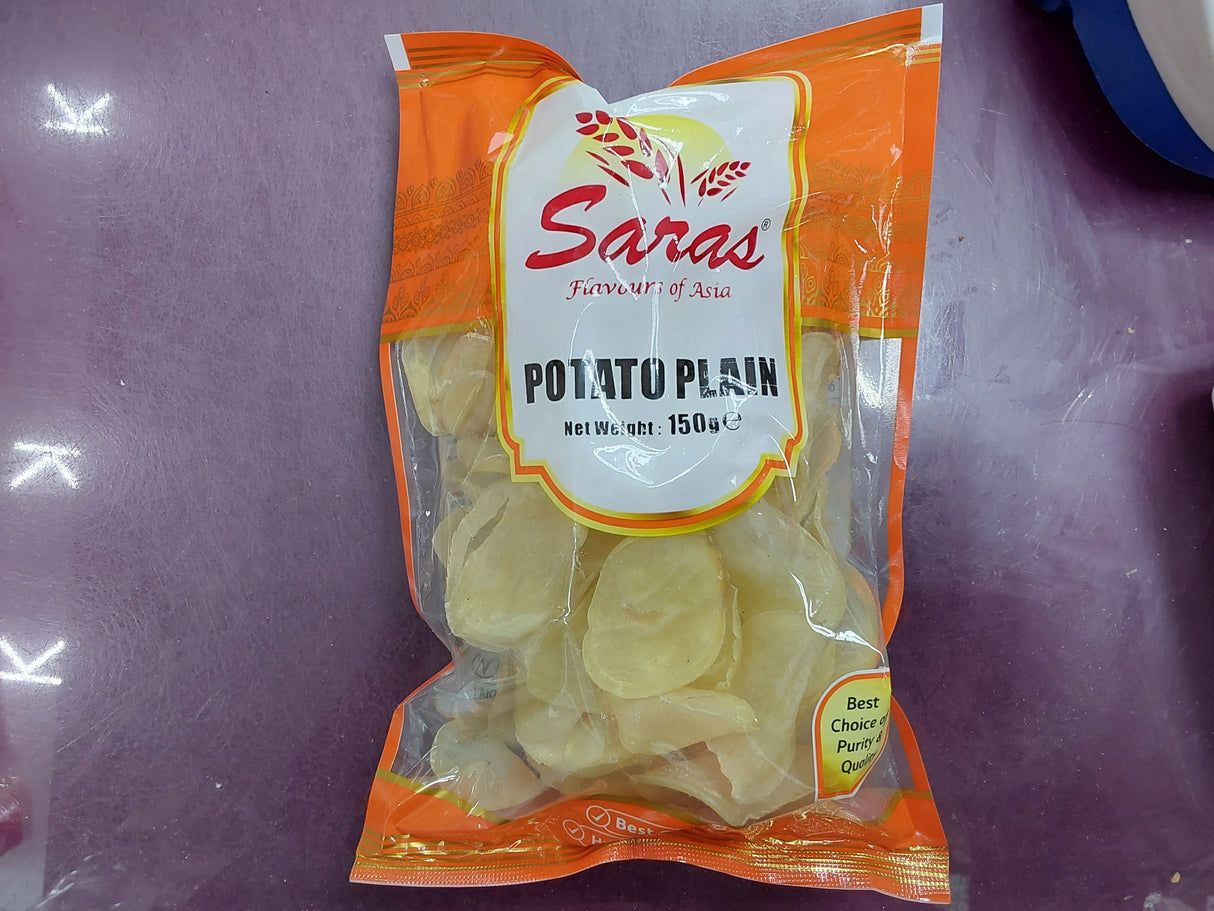 Saras potato plain 150g