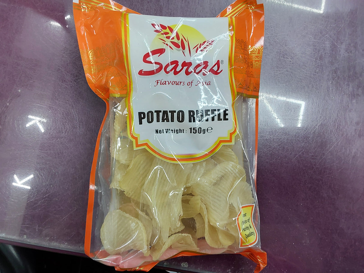 Saras potato ruffle 150g