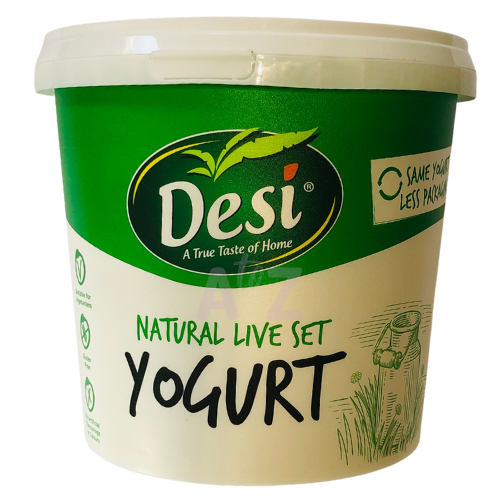 Desi natural live set yoghurt 1kg