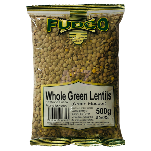 Fudco Whole Green Masoor Dal