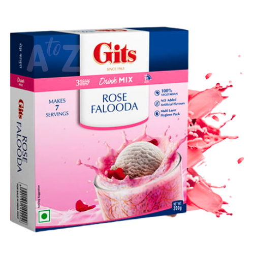 Gits Rose Falooda Instant Mix