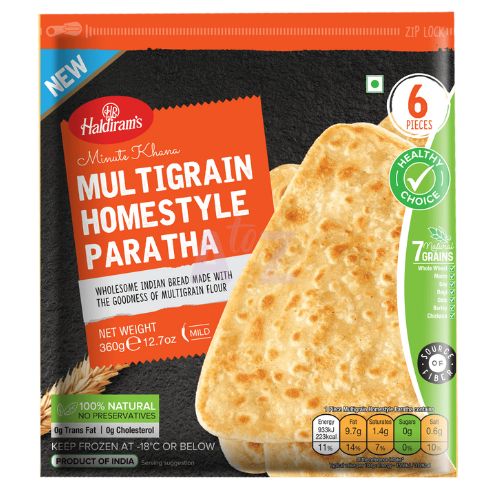 Haldirams Frozen Homestyle Multigrain Paratha