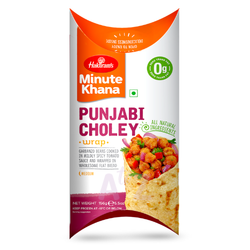 Haldirams Frozen Punjabi Choley Wrap