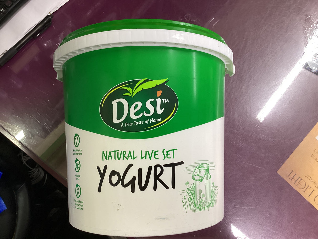 Desi natural live yoghurt 5kg