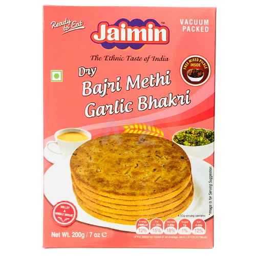 Jaimin Bajri Methi Garlic Bhakri