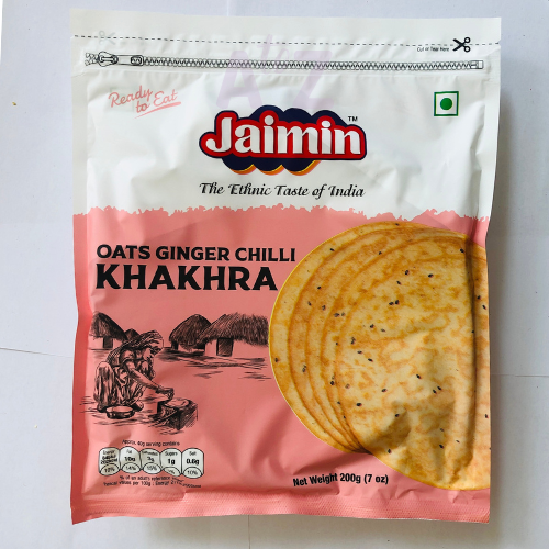 Jaimin Ginger Chilli Oats Khakhra