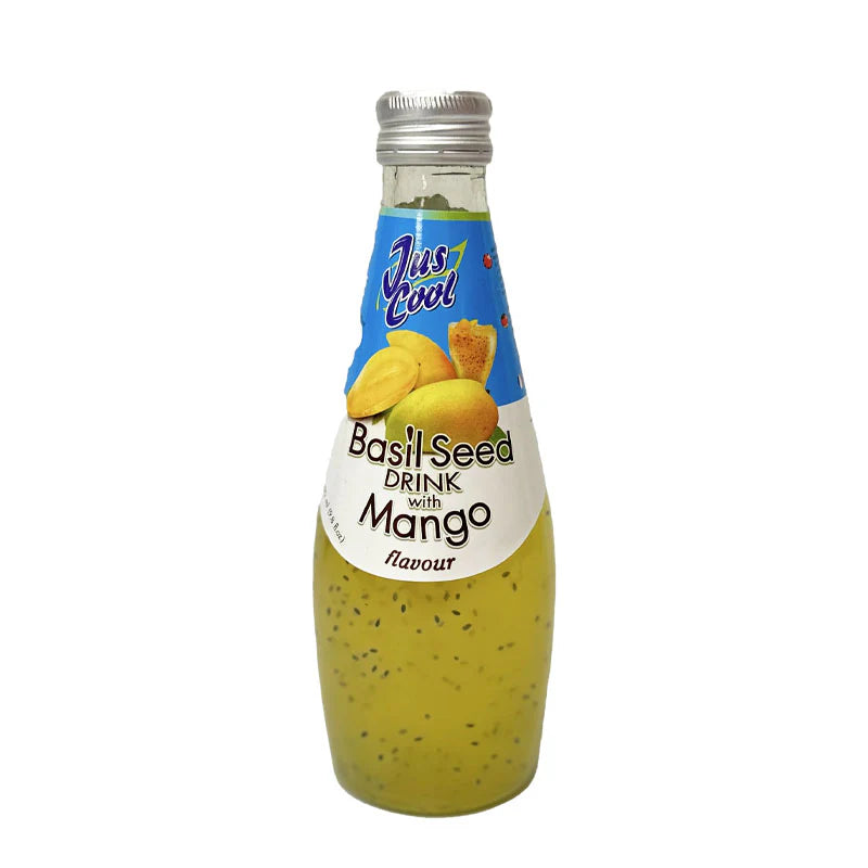 Jus Cool Mango Basil Seed Drink