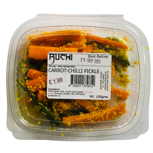 Ruchi Carrot Chilli Pickle