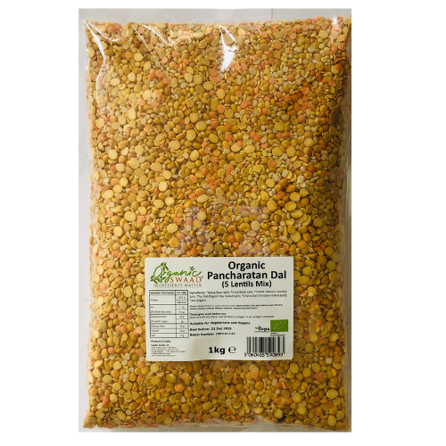 Organic swaad mix lentils