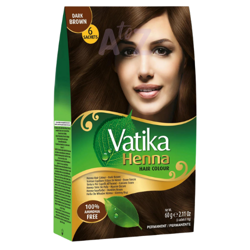 Vatika Dark Brown Henna