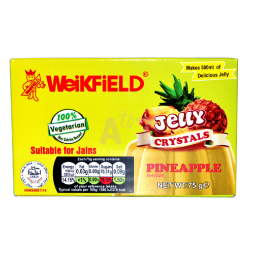 Weikfield Pineapple Flavour Jelly
