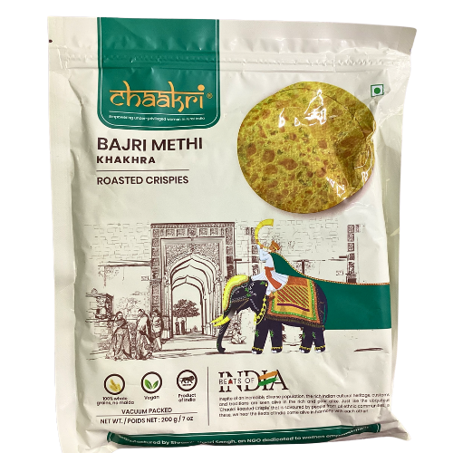 Chaakri Bajri Methi Khakhra