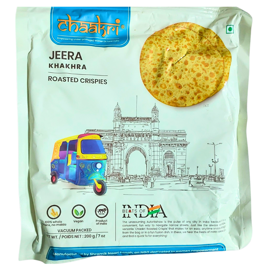 Chaakri Jeera Khakhra