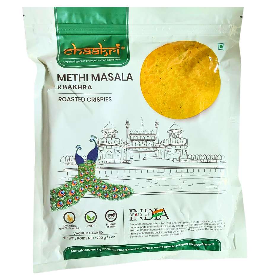 Chaakri Methi Masala Khakhra