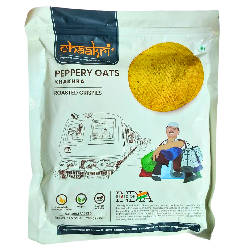 Chaakri Peppery Oats Khakhra