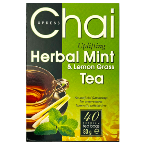 Chai Xpress Herbal Mint Tea Bags A to Z Grocers