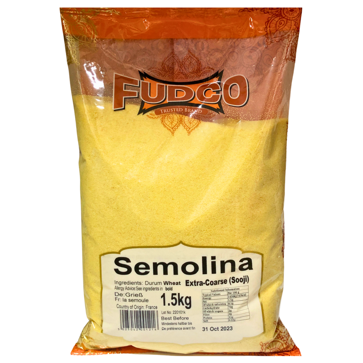 Fudco Extra Coarse Semolina