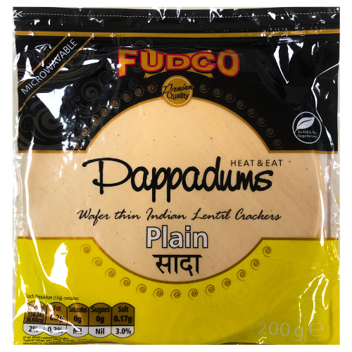 Fudco Madras Plain Papad