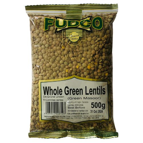 Fudco Whole Green Masoor Dal