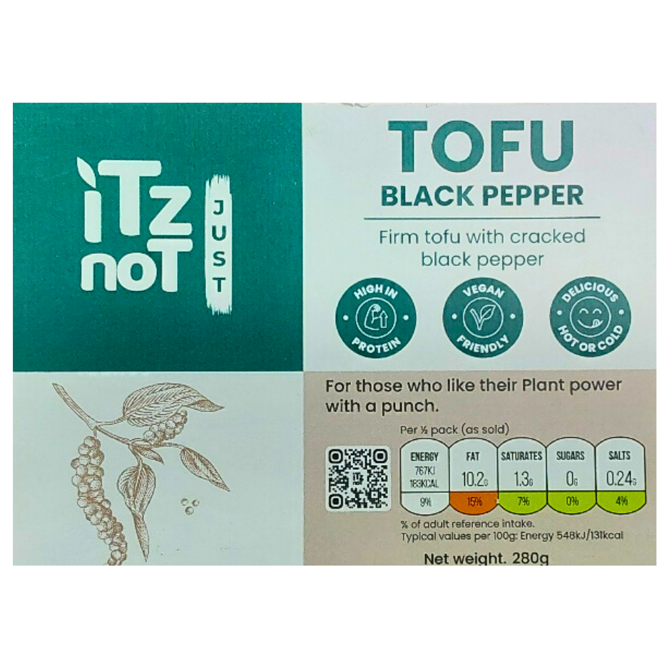Itz Not Just Tofu Black Pepper Tofu