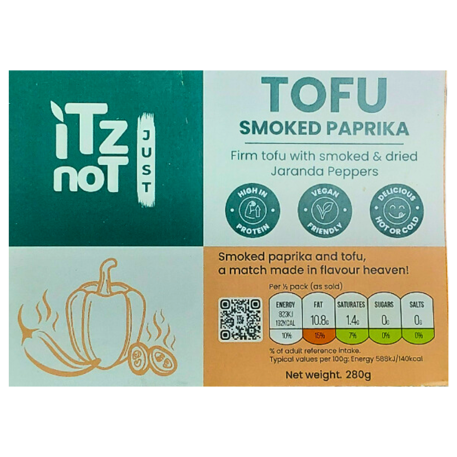 Itz Not Just Tofu Smoked Paprika Tofu