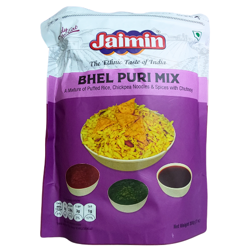 Jaimin Bhel Puri Mix With Chutney