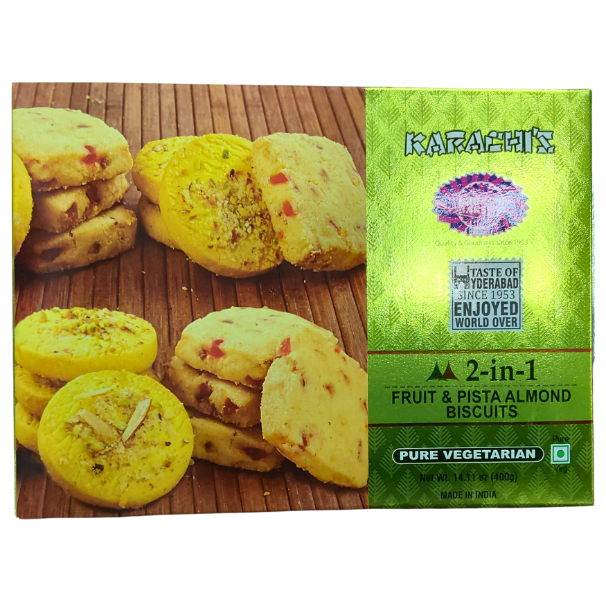 Karachi Fruit & Pista Almond Biscuits