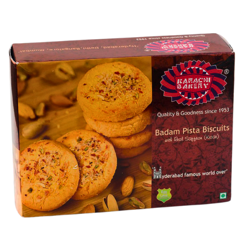 Karachi Sugar Free Almond Pistachio Biscuits