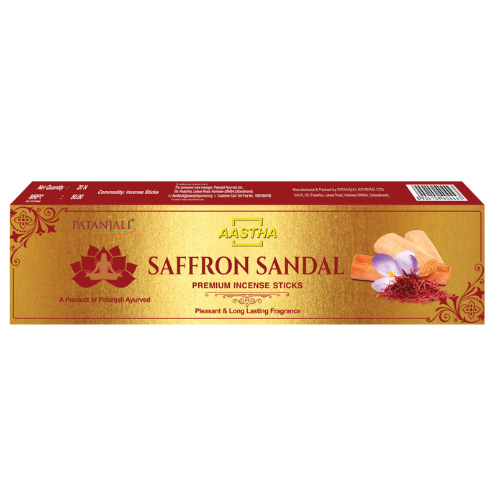 Patanjali Saffron Sandal Incense Sticks