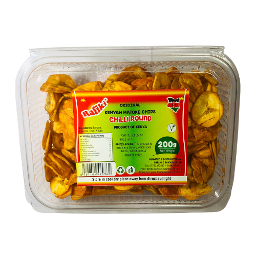 Rafiki Round Chilli Matoke Chips