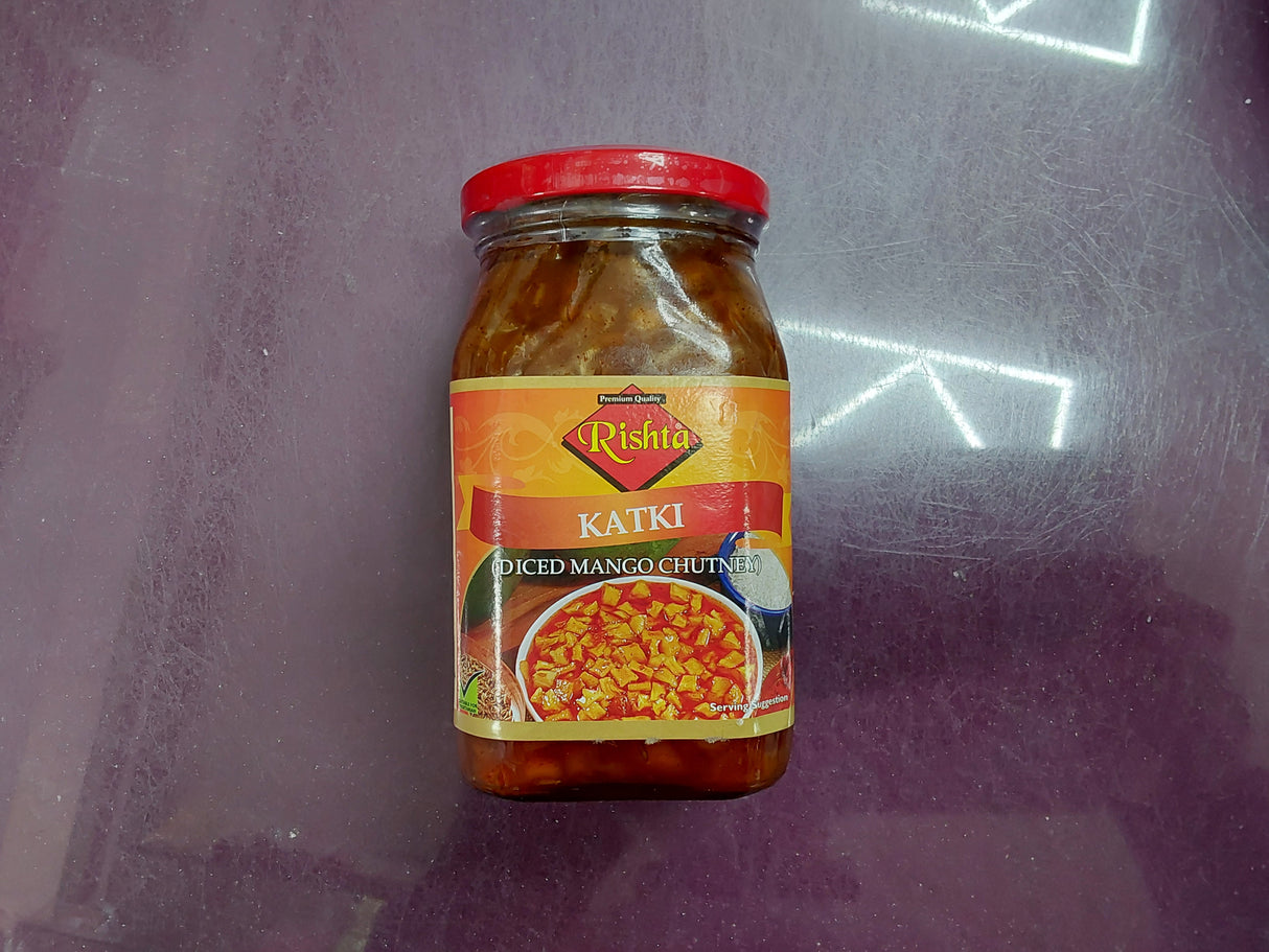 Fishtail katki (diced mango chutney) 450g