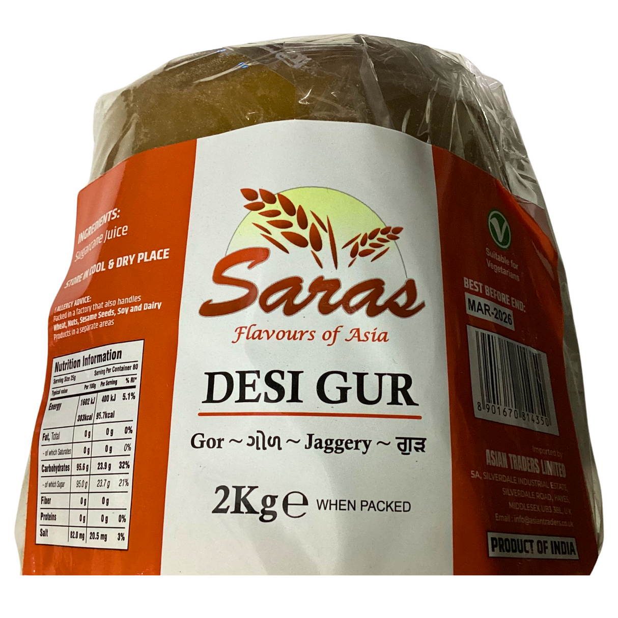 Saras Desi Jaggery