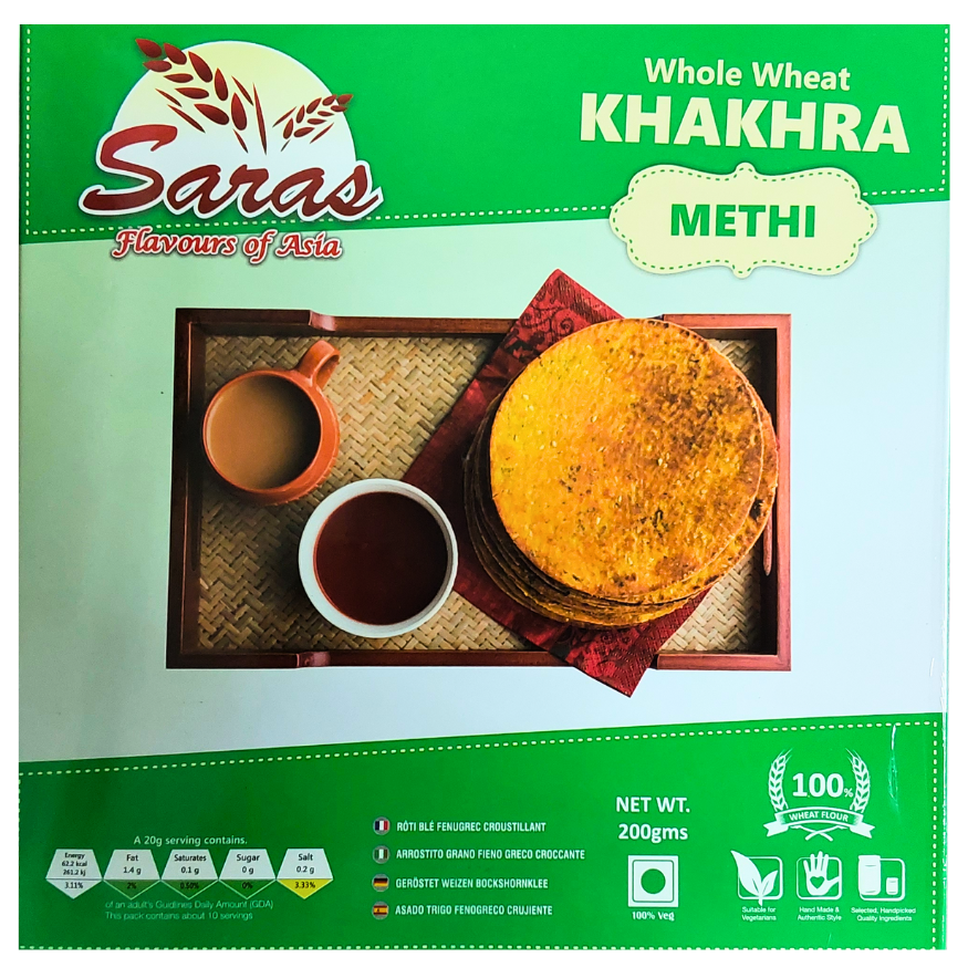 Saras Methi Khakhra