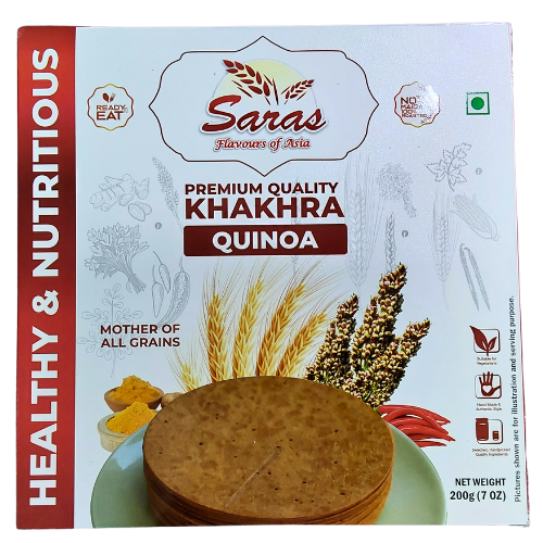 Saras Quinoa Khakhra