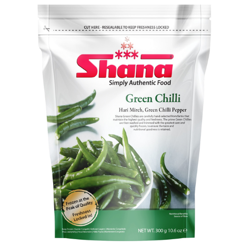 Shana Frozen Green Chilli
