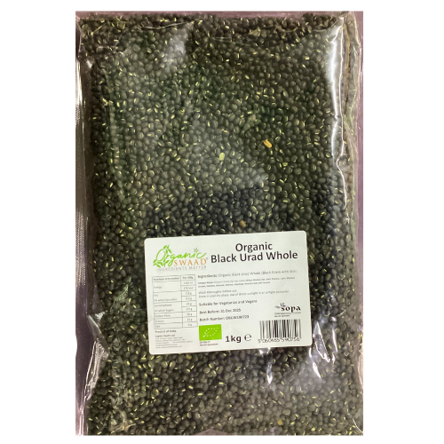 Organic swaad whole black urad