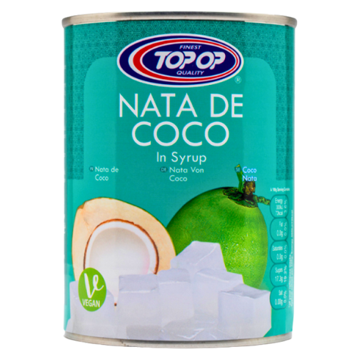 Top Op Canned Nata De Coco In Syrup