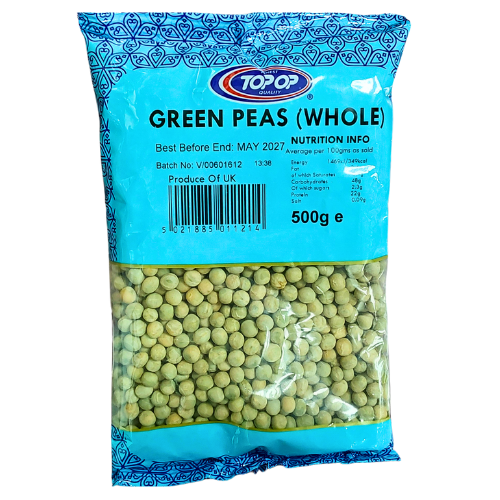 Top Op Whole Green Peas
