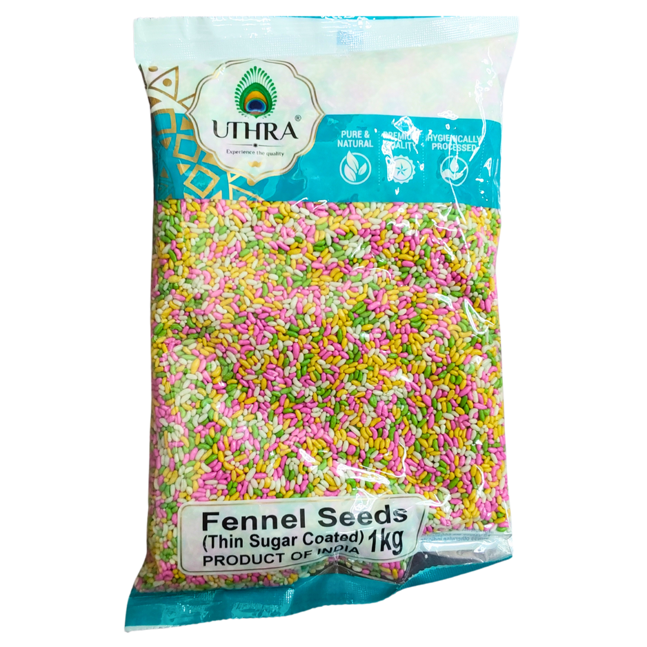 Uthra Thin Sugar Coated Fennel Seeds