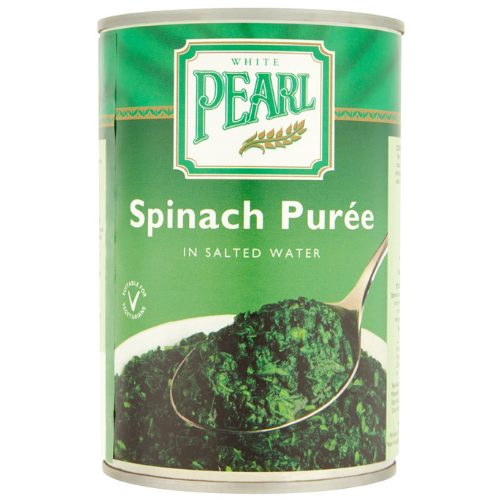 White Pearl Canned Spinach Puree