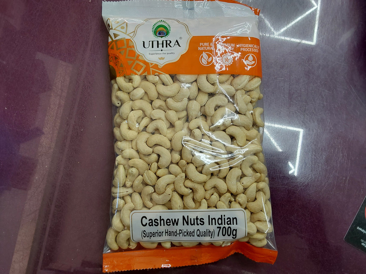 Uthra cashew nuts indian 700g