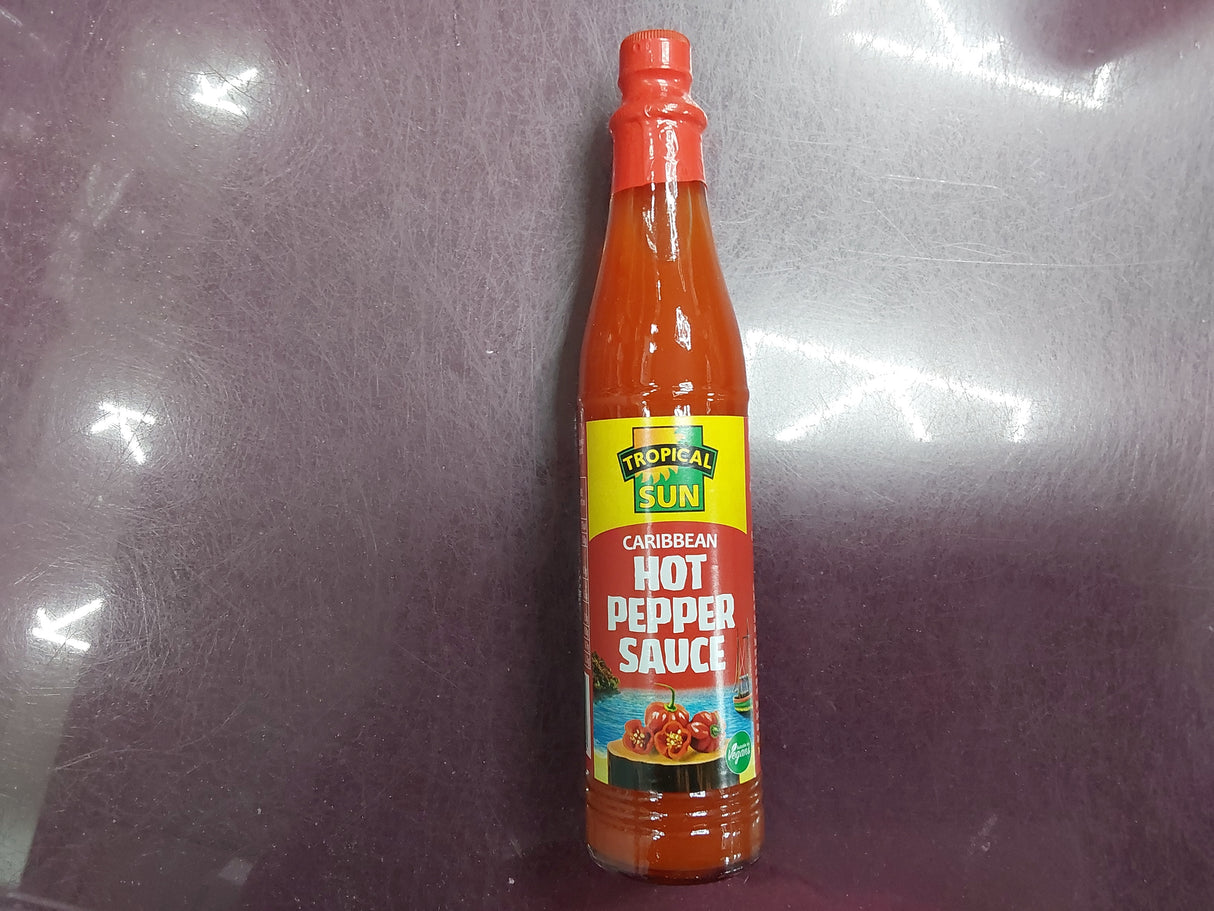 Tropical sun Caribbean hot pepper sauce 85ml