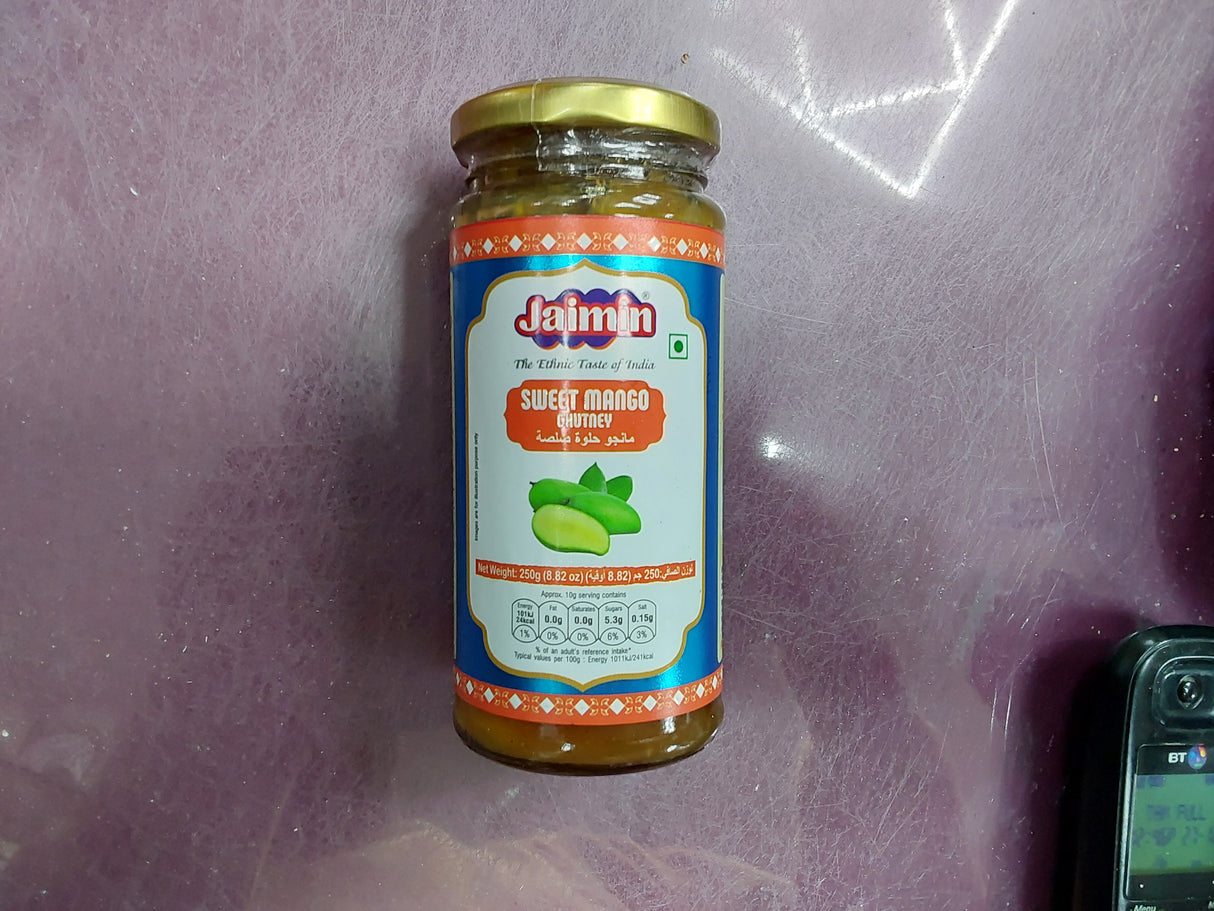 Jaimin sweet mango chutney 250g
