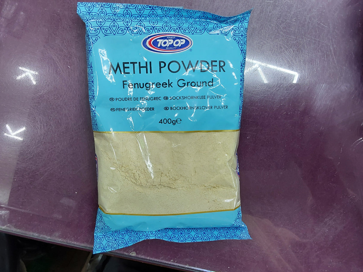 Top op methi powder (fenugreek ground) 400g